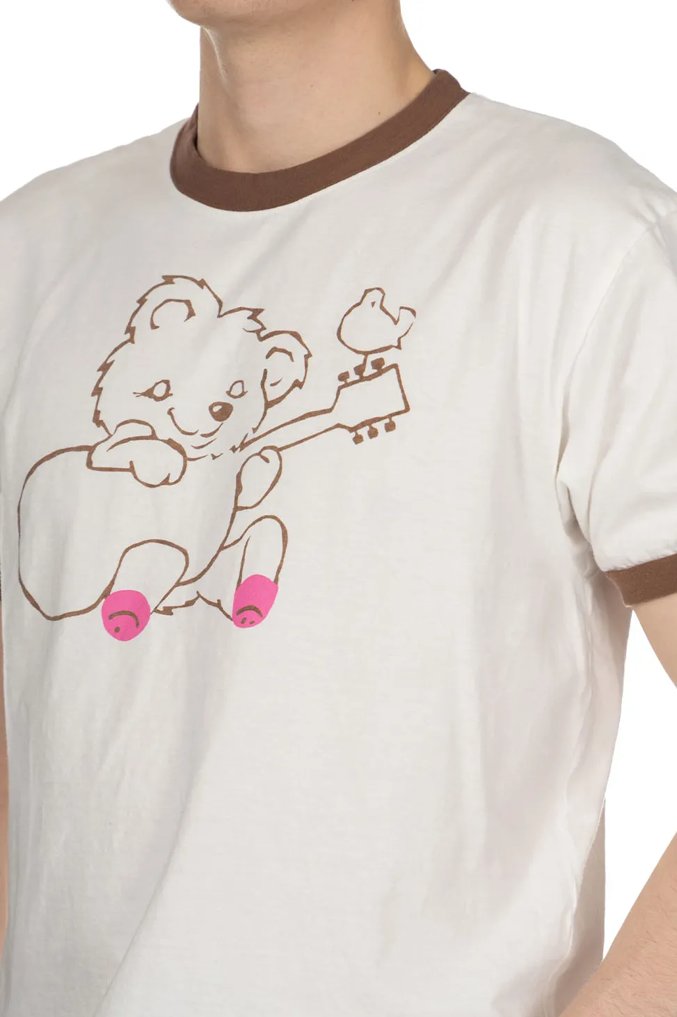 Clearance Kapital 20 Jersey Ringer-T LittleBear Harmony - Brown