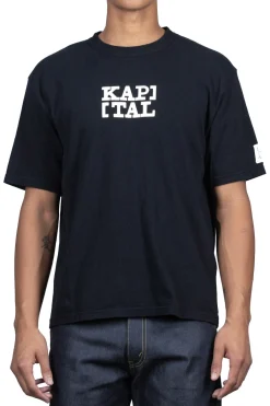 New Kapital 20/-Jersey ROOKIE Crew T (BRACKETS KAP) - Black