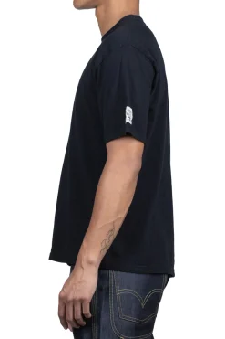 New Kapital 20/-Jersey ROOKIE Crew T (BRACKETS KAP) - Black