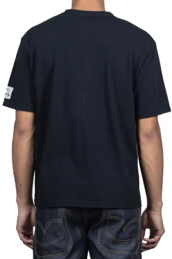 New Kapital 20/-Jersey ROOKIE Crew T (BRACKETS KAP) - Black