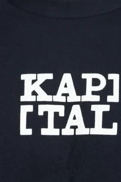 New Kapital 20/-Jersey ROOKIE Crew T (BRACKETS KAP) - Black