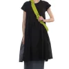 Hot Kapital Jersey x Single Gauze AURORA Dress - Black