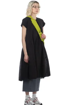 Hot Kapital Jersey x Single Gauze AURORA Dress - Black