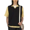 Fashion Manual Alphabet Jour Jersey Vest - Black