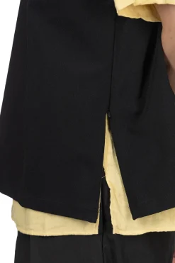 Fashion Manual Alphabet Jour Jersey Vest - Black