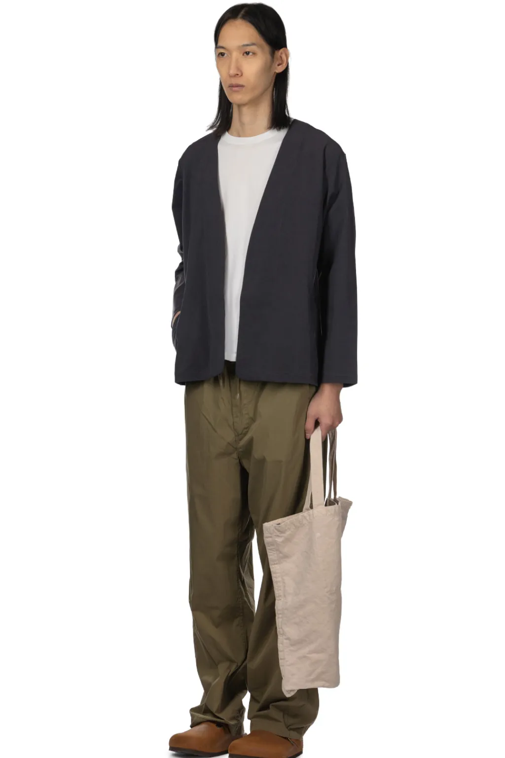 Hot Manual Alphabet Jourdigun Jersey Cardigan - Charcoal