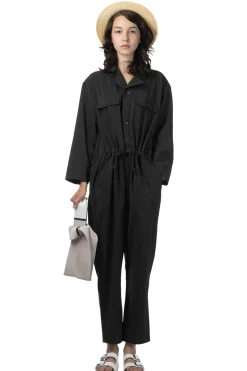 New Manual Alphabet Jumpsuit - Black