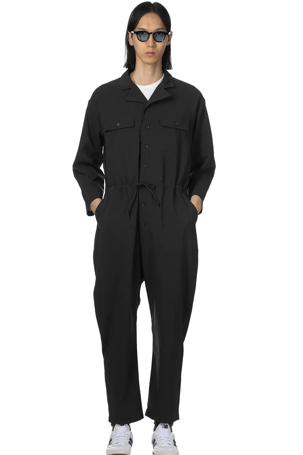 Best Manual Alphabet Jumpsuit - Black