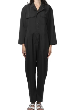 New Manual Alphabet Jumpsuit - Black