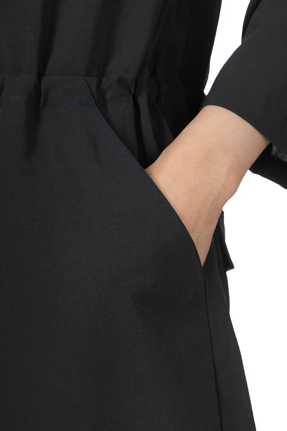 Best Manual Alphabet Jumpsuit - Black