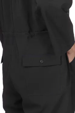 Best Manual Alphabet Jumpsuit - Black
