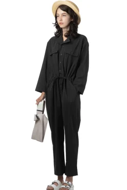 New Manual Alphabet Jumpsuit - Black
