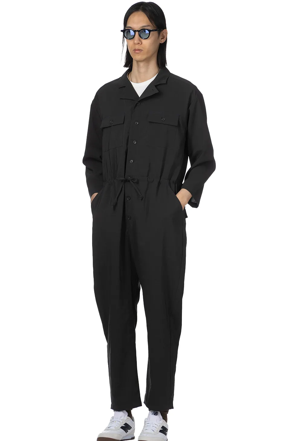 Best Manual Alphabet Jumpsuit - Black