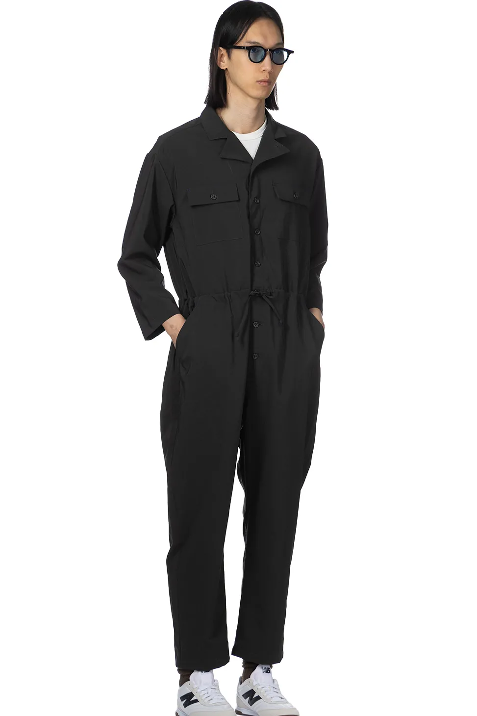 Best Manual Alphabet Jumpsuit - Black