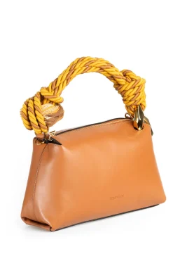 Outlet JW Anderson JWA Corner Bag - Leather Top Handle Bag - Pecan