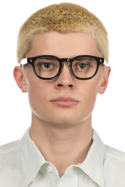 Discount SOPHNET 金子眼鏡 Kaneko Optical - Binchotan Glasses - Black