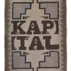 Clearance Kapital SPEAKEASY Blanket - Brown x Beige