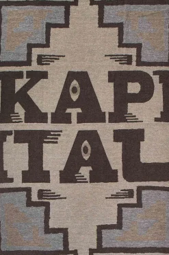 Clearance Kapital SPEAKEASY Blanket - Brown x Beige