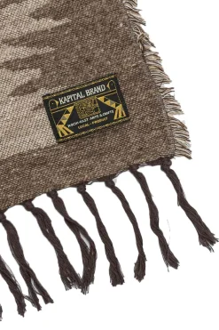 Clearance Kapital SPEAKEASY Blanket - Brown x Beige
