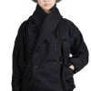 Clearance Kapital Katsuragi Cotton RING Coat - Black