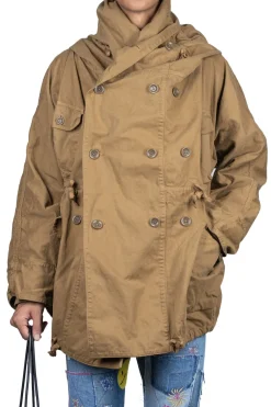 Sale Kapital KATSURAGI Cotton RING Coat - Gold