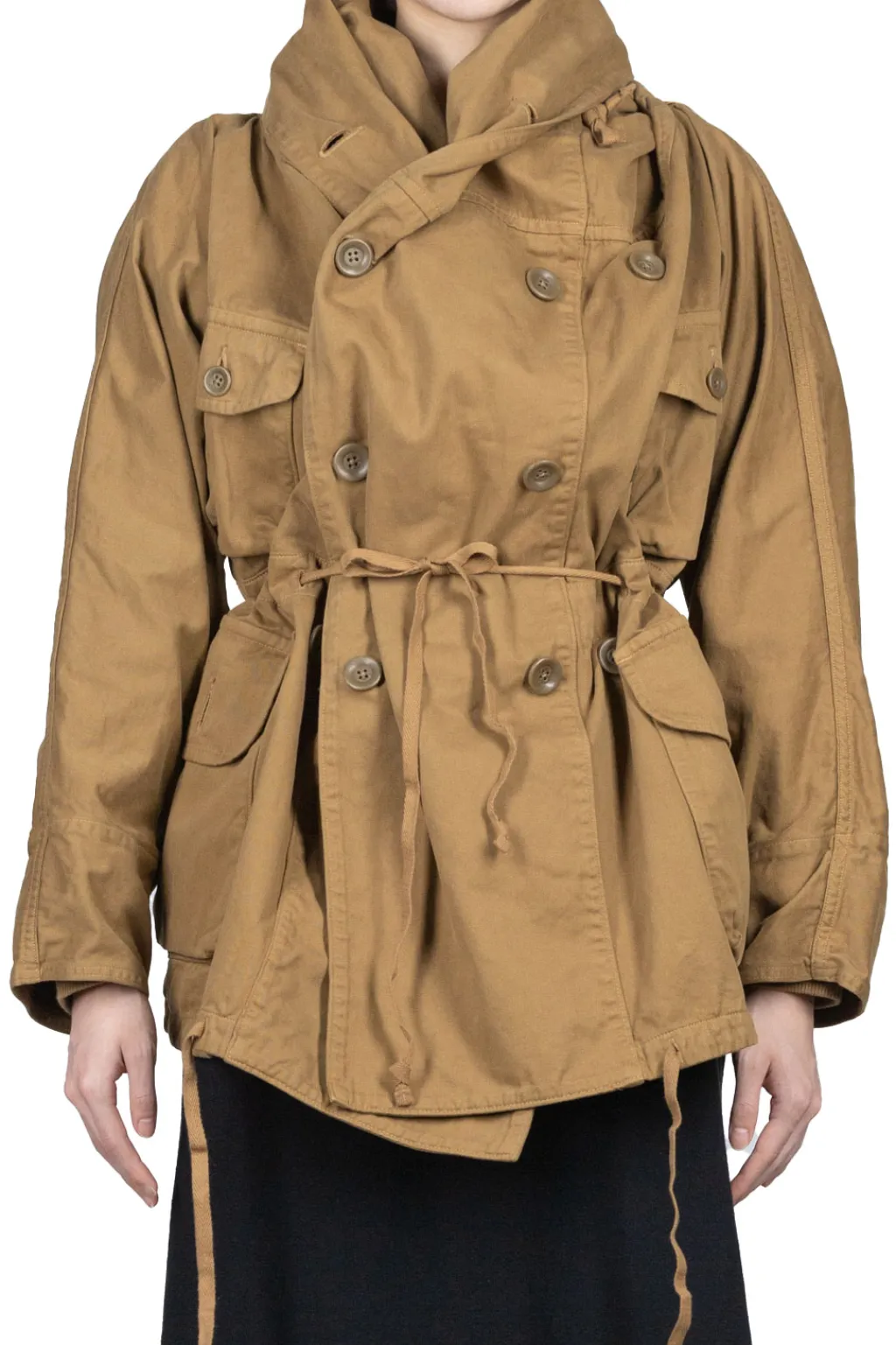 Best Kapital KATSURAGI Cotton RING Coat - Gold