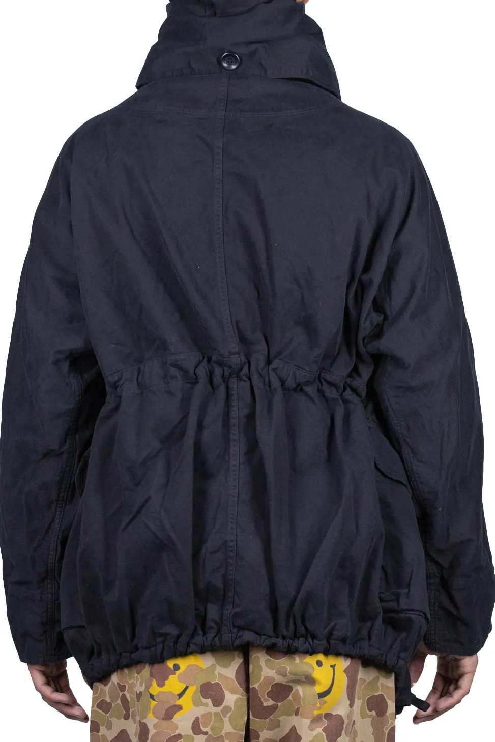 Outlet Kapital Katsuragi Cotton RING Coat - Black