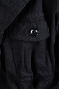 Clearance Kapital Katsuragi Cotton RING Coat - Black