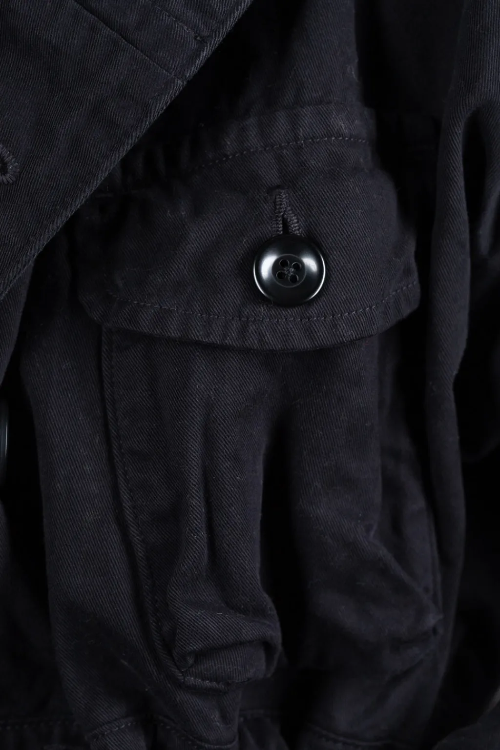 Clearance Kapital Katsuragi Cotton RING Coat - Black