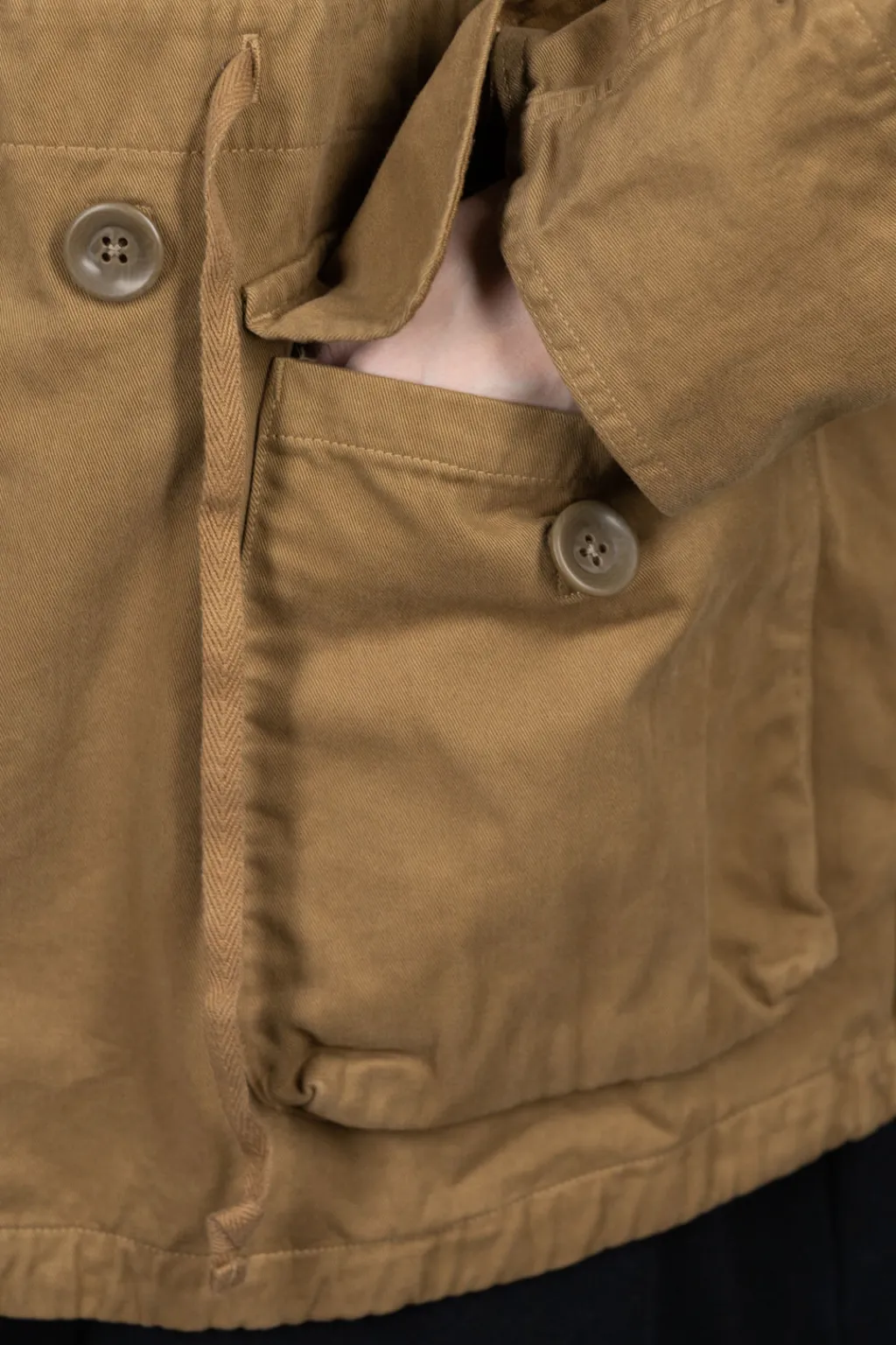 Best Kapital KATSURAGI Cotton RING Coat - Gold