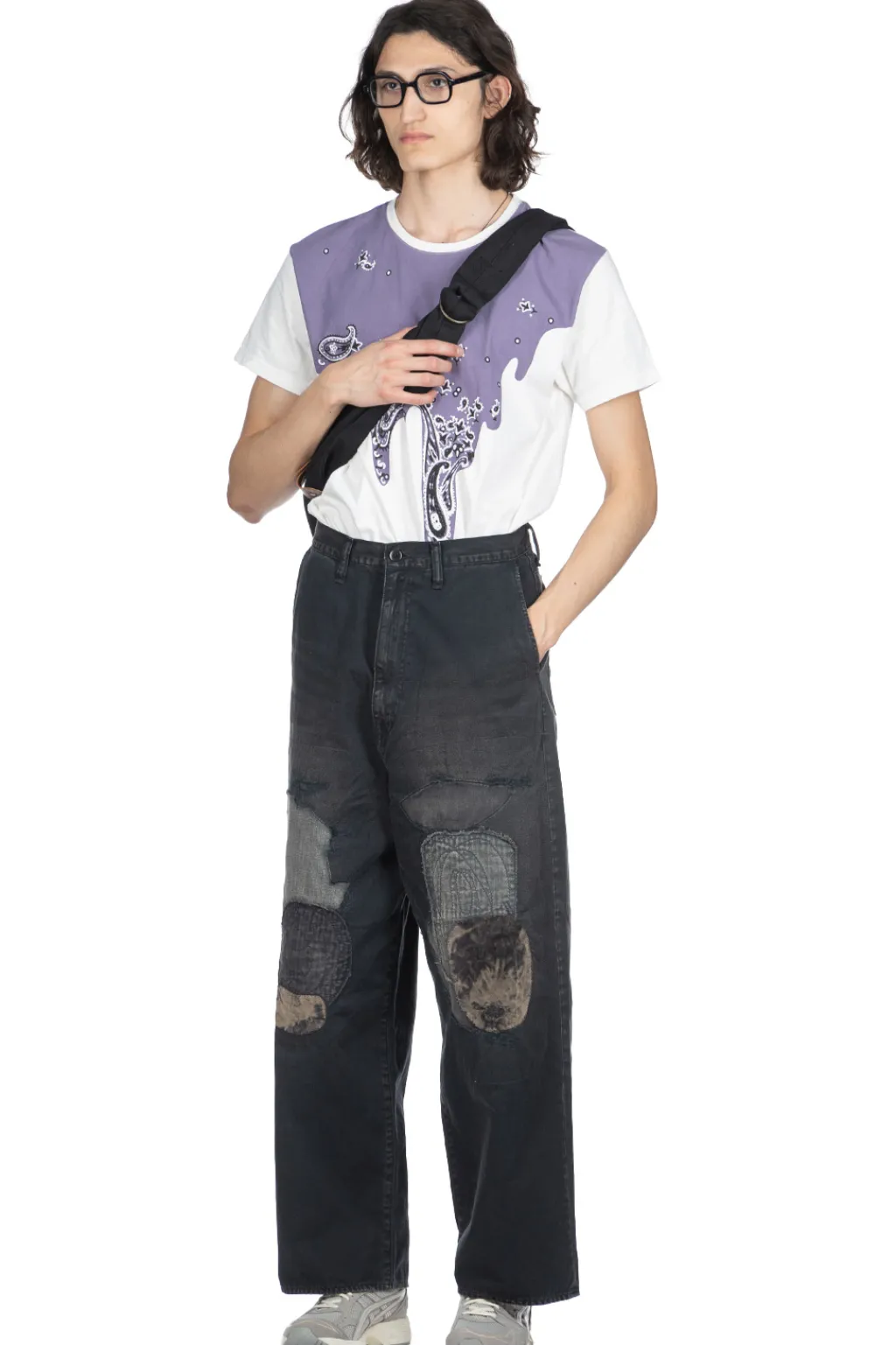 Fashion Kapital KATSURAGI PORT Baggy Pants - Champetre Remake