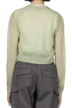 Hot AURALEE Kid Mohair Sheer Knit Cardigan