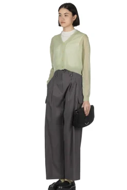 Hot AURALEE Kid Mohair Sheer Knit Cardigan