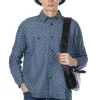 Outlet FDMTL Kite Shirt 3 Year Wash - Indigo