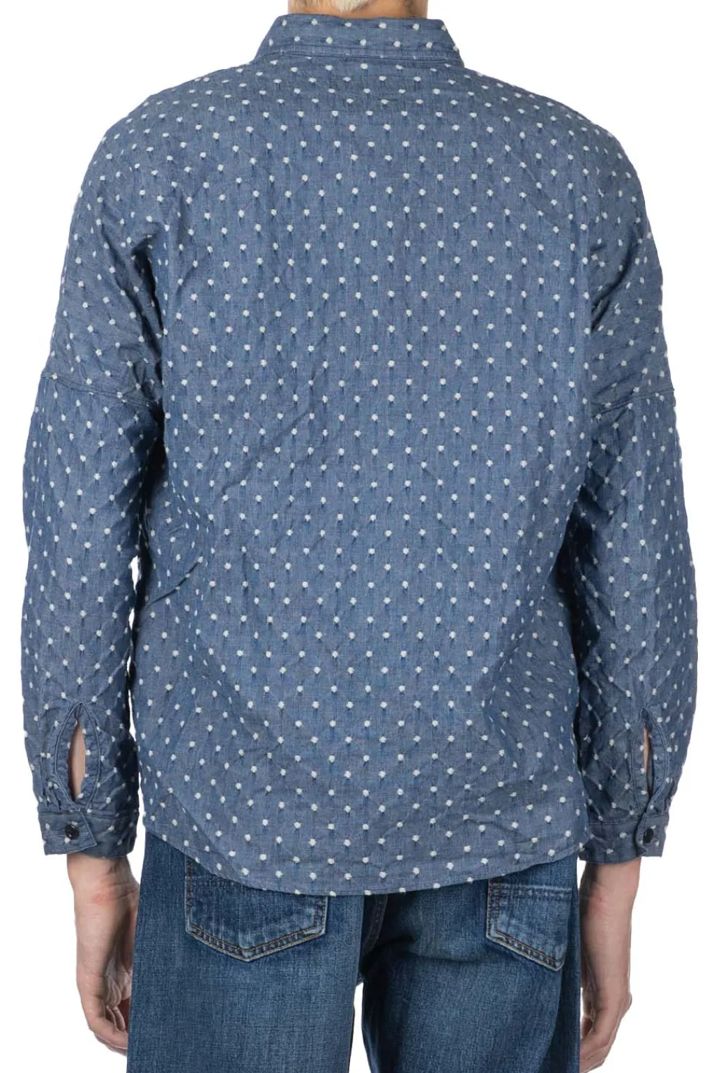 Outlet FDMTL Kite Shirt 3 Year Wash - Indigo