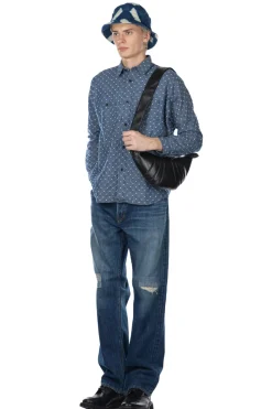 Outlet FDMTL Kite Shirt 3 Year Wash - Indigo