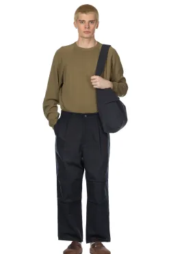 Clearance Still by Hand Knee Tuck Wide Pants - Dark Navy
