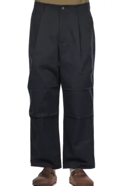 Clearance Still by Hand Knee Tuck Wide Pants - Dark Navy