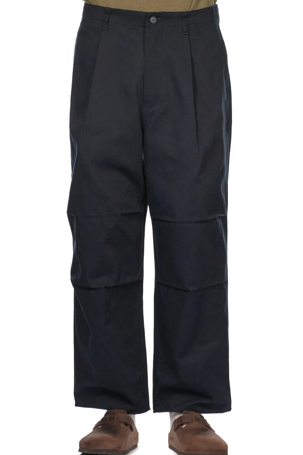Clearance Still by Hand Knee Tuck Wide Pants - Dark Navy