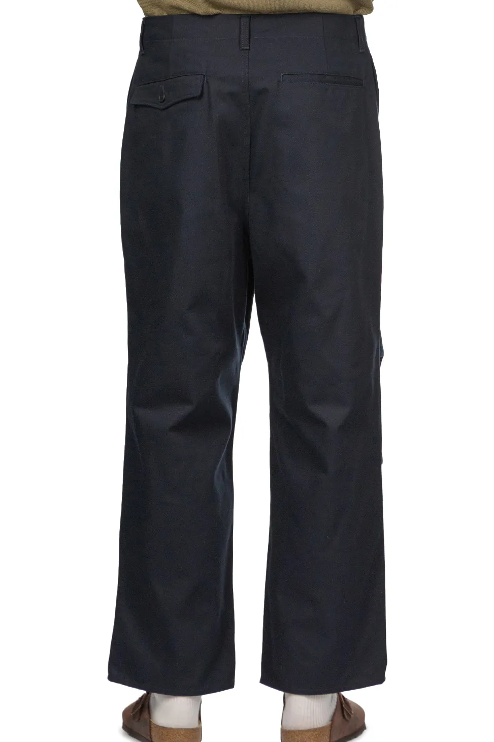 Clearance Still by Hand Knee Tuck Wide Pants - Dark Navy