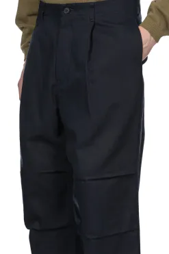 Clearance Still by Hand Knee Tuck Wide Pants - Dark Navy