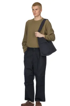 Clearance Still by Hand Knee Tuck Wide Pants - Dark Navy