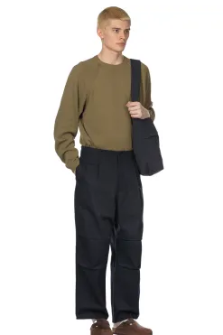 Clearance Still by Hand Knee Tuck Wide Pants - Dark Navy