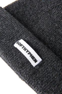 Fashion SOFTHYPHEN Knit Beanie - Grey
