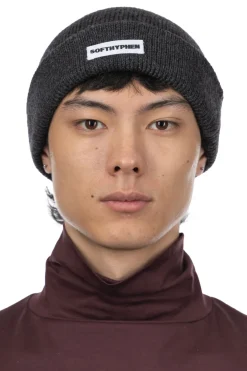 Fashion SOFTHYPHEN Knit Beanie - Grey