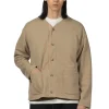 Outlet Engineered Garments Knit Cardigan - Khaki Diamond Poly Knit