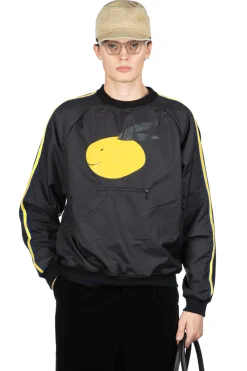 Discount Kapital 30-Knit COOKIE Pocket GOLF SWT (STRONG GALE CONEYBOWY) - Black