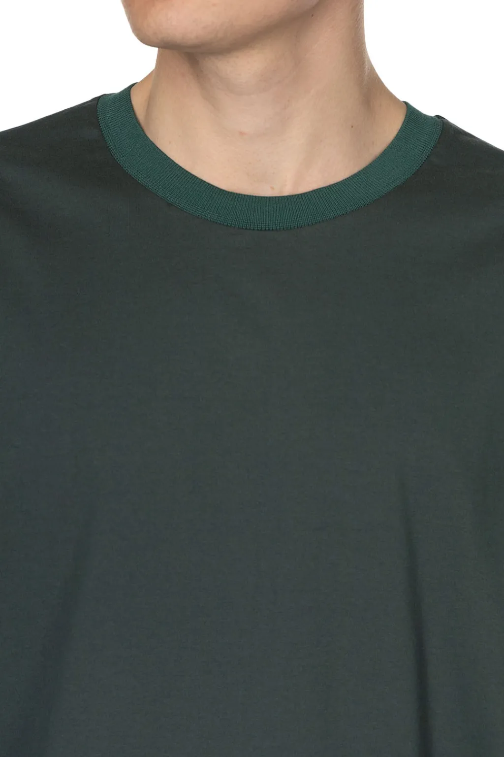 Discount Still by Hand Knitted Rib T-Shirt - Green