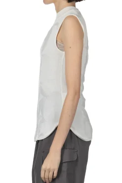 Hot Mame Kurogouchi Knitted Sleevess Top