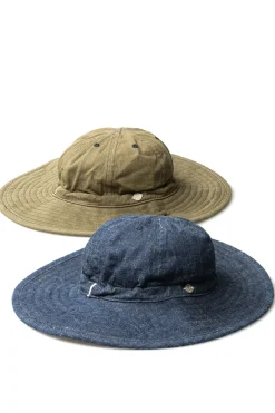 Clearance Decho Kome Hat Long Brim - 2 Colors